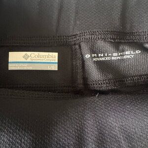 Columbia Black Omni-Shield Outerwear